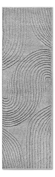 Szary chodnik 80x240 cm Pigment Light Grey – Elle Decoration