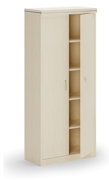 Szafa biurowa ARRISTO LUX, 800 x 400 x 1836 mm, brzoza