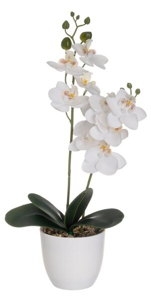 Sztuczny kwiat (wysokość 39 cm) Orchid – Casa Selección