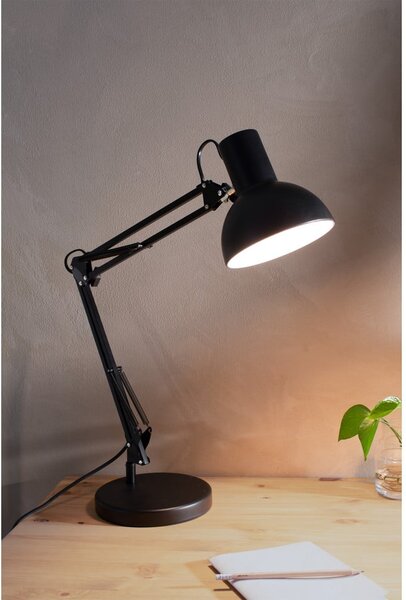 Czarna lampa stołowa Architect – Markslöjd