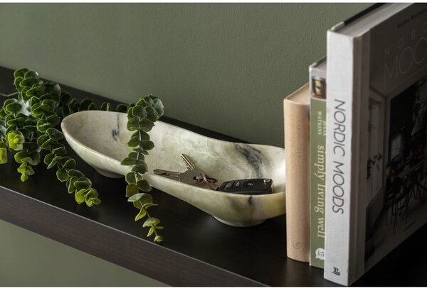 Marmurowa miska dekoracyjna 13x37 cm Organic – PT LIVING