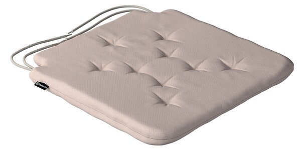 Poduszka na krzesło Olek kolor różowy tkanina strukturalna
