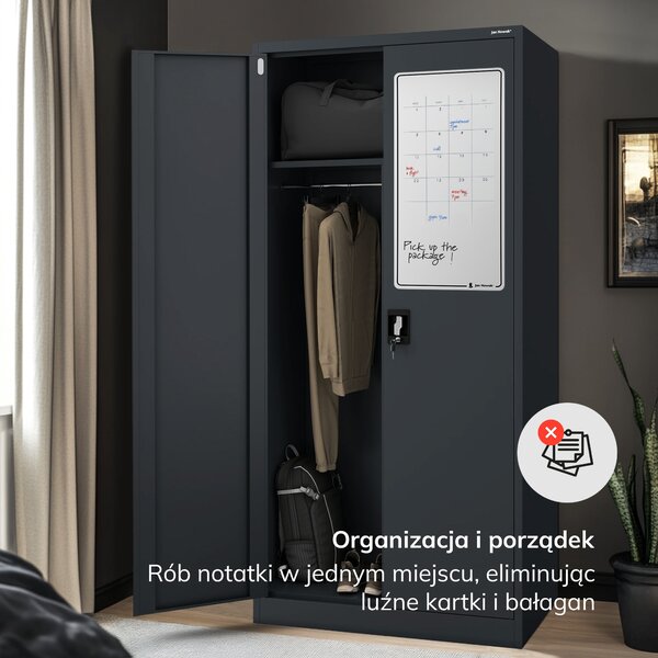 Flipchart magnetyczny duży, 400x800 mm, zestaw 2 szt: MAGNETO