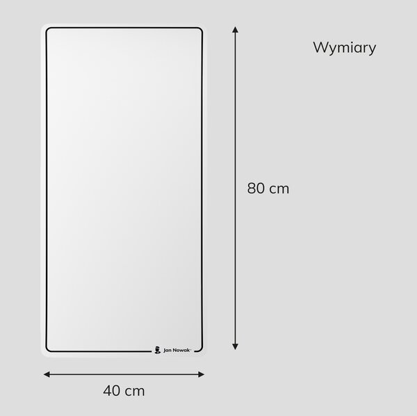Flipchart magnetyczny duży, 400x800 mm, zestaw 2 szt: MAGNETO