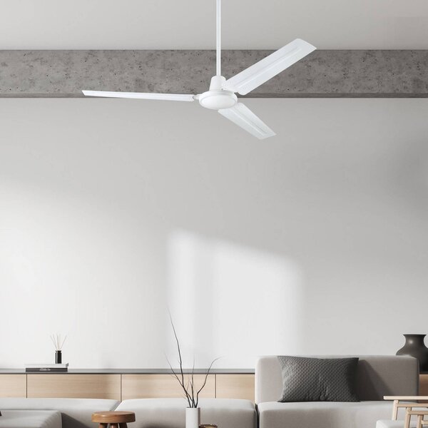 Westinghouse Wentylator sufitowy 7316740, biały, DC, Ø 142 cm 7316740, biały / opal, salon / jadalnia, metal, nowoczesny