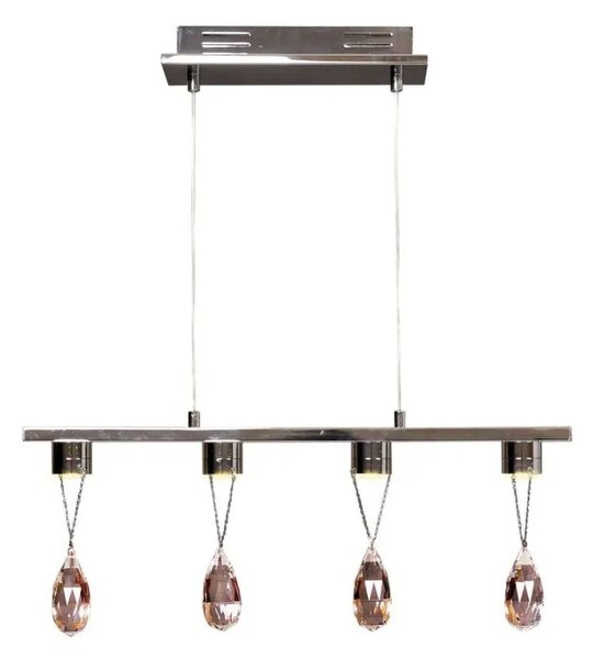 Nowoczesna podłużna lampa wisząca - K536-Sabul