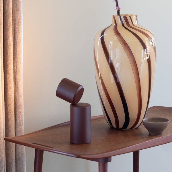 IT´S ABOUT ROMI Lampa stołowa Milan, możliwość ściemniania, czerwony, salon / jadalnia, aluminium, nowoczesny
