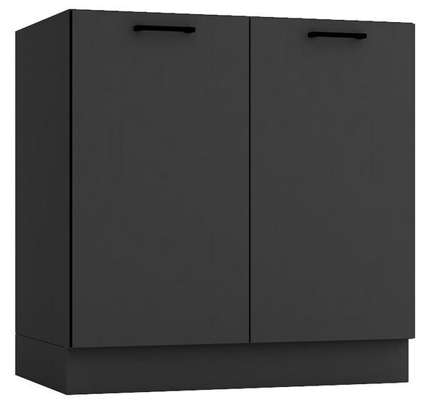 Szafka Pod Zabudowę Zlewu 80 Cm Grafit E4-Z12