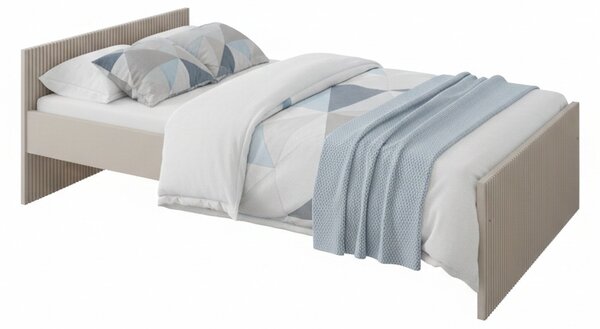 Zestaw mebli młodzieżowych Cozy LOFT Young kaszmir - Łóżko 160x80, szafa, regał, komoda, biurko