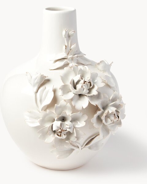 Wazon z porcelany Rose, W 37 cm