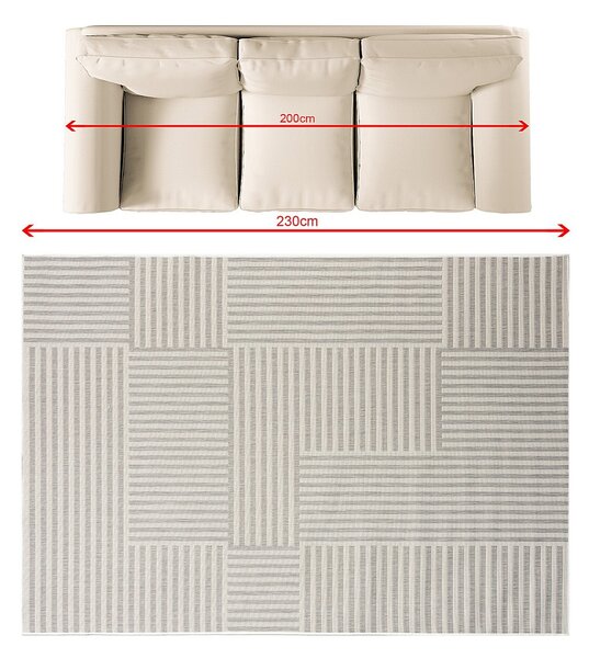 Dywan Mellow Gray I 160x230 cm