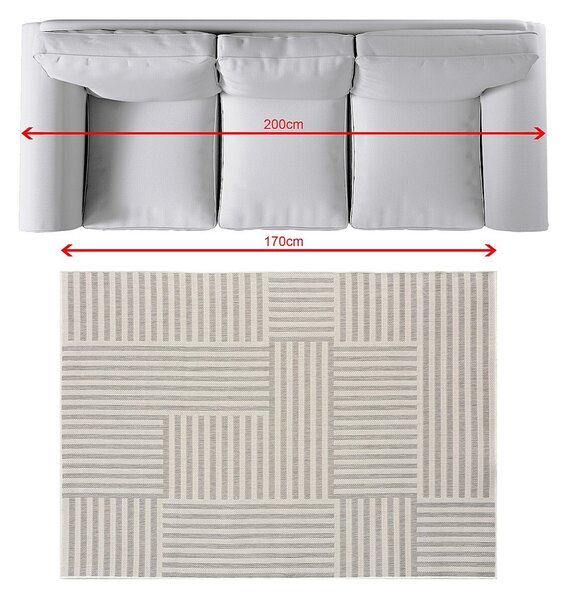 Dywan Mellow Gray II 120x170 cm