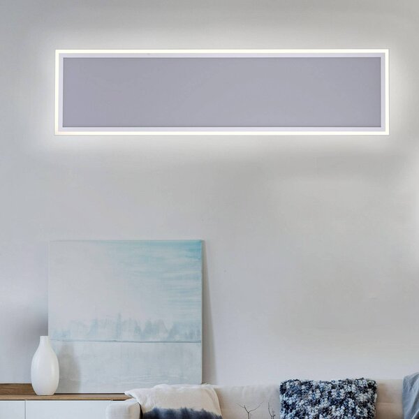 JUST LIGHT. GmbH Panel LED Edging, możliwość ściemniania, biały / opal, kuchnia, tworzywo sztuczne, nowoczesny