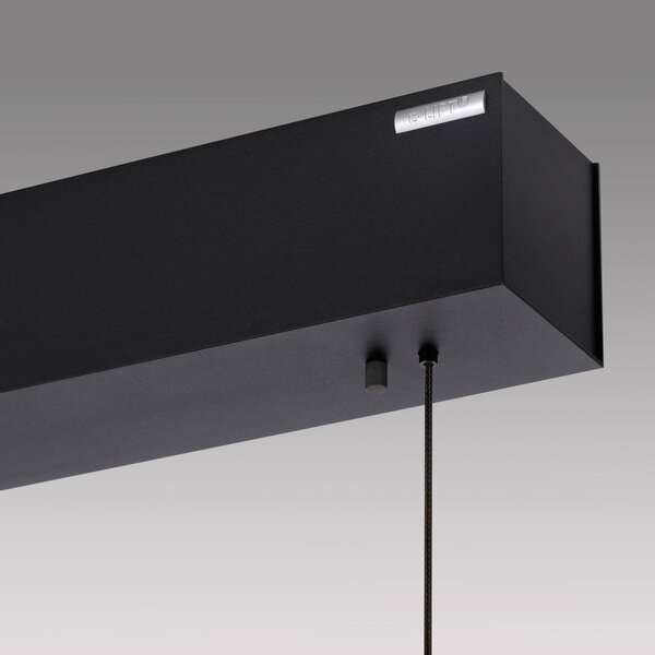 PURE Lampa wisząca E-Motion, możliwość ściemniania, jasne drewno, salon / jadalnia, aluminium, nowoczesny