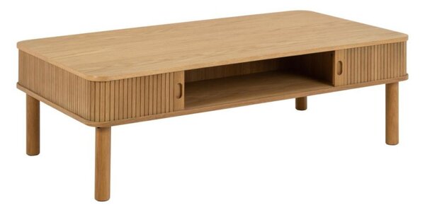 Stolik kawowy, drewniany Langley (04168), dąb, do salonu