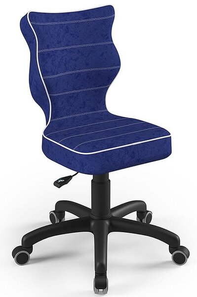 Ergonomiczne krzesło dla dziecka Petit Black rozmiar 4 (133-159 cm)
