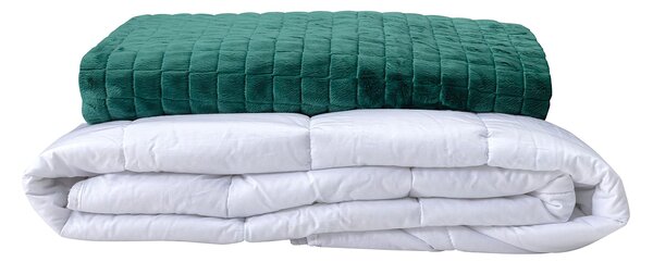 Kołdra obciążeniowa Relax 6kg 135x200cm bottle green