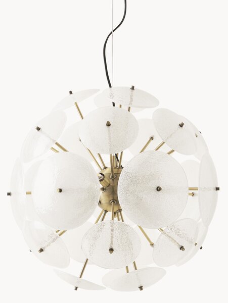 Lampa wisząca ze szkła Mireille