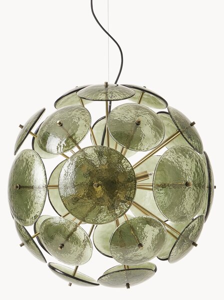 Lampa wisząca ze szkła Mireille