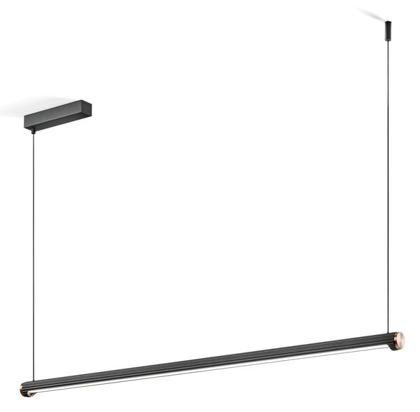 Lampa Wisząca LIGHT-POINT, Velvet S1400 Switch Tune, ściemnialny, czarny, salon, aluminium, nowoczesny