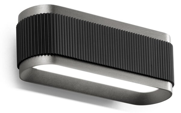 Lampa Ścienna LIGHT-POINT, Twist W1 Switch Tune, ściemnialny, szary, przedpokój, aluminium, nowoczesny