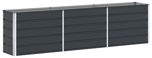 Donica Antracyt 290 x 50 x 75 cm Stal Galwanizowana