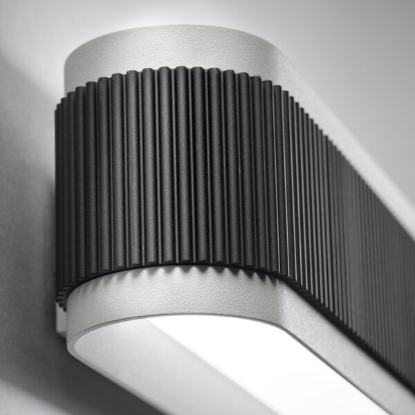 Lampa Ścienna LIGHT-POINT, Twist W1 Switch Tune, ściemnialny, biały, przedpokój, aluminium, nowoczesny
