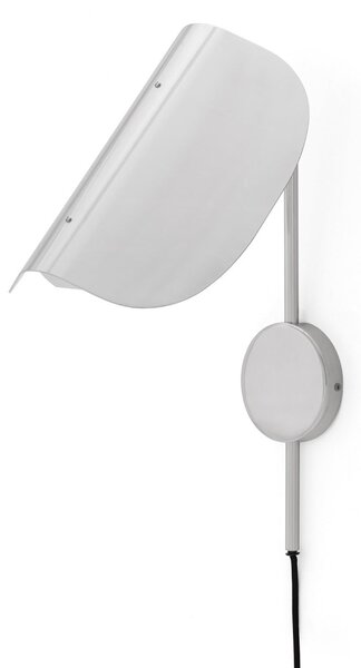 Lampa Ścienna Audo Copenhagen, Wing, metaliczny, przedpokój, aluminium, design