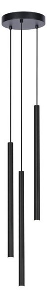 Czarna Lampa Wisząca Sople M5-R76