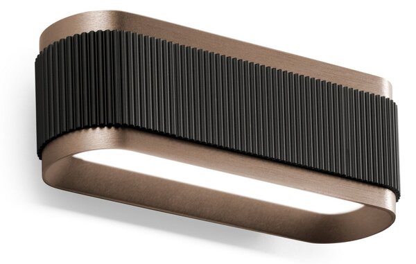 Lampa Ścienna LIGHT-POINT, Twist W1 Switch Tune, ściemnialny, złoty | mosiężny, przedpokój, aluminium, nowoczesny