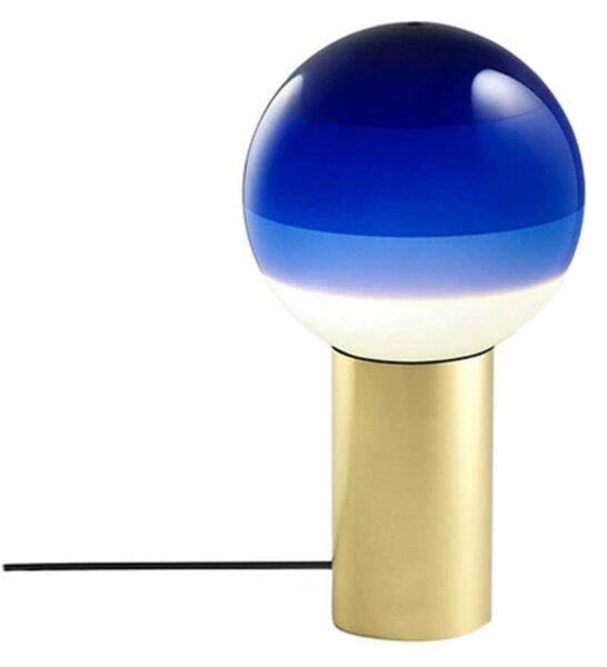 Lampa Stołowa MARSET, złoty | mosiężny, salon, szkło