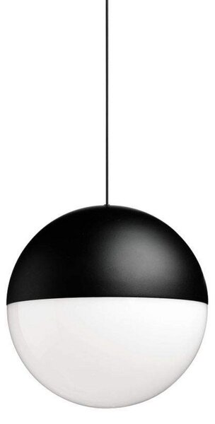 Lampa Wisząca FLOS, ściemnialny, czarny, salon, aluminium