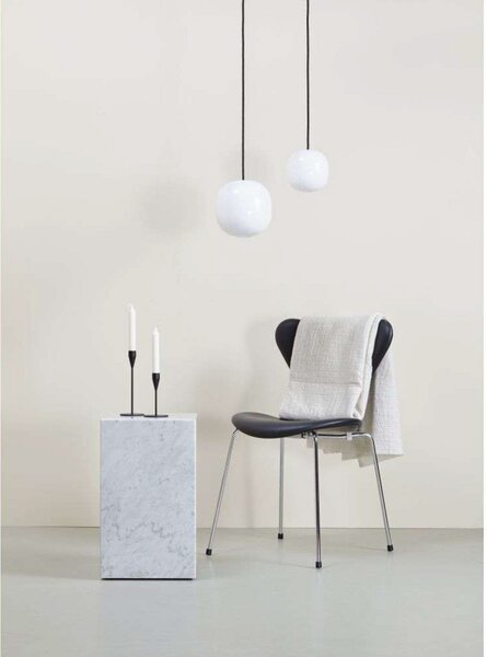 Superkube 150P Lampa Wisząca Opal/Black - Piet Hein
