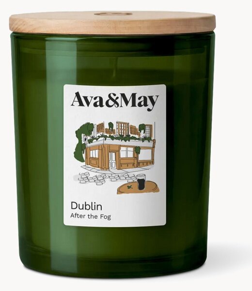 Świeca zapachowa Dublin (kardamon, cyprys, paczula & kawa)