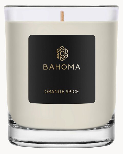 Ręcznie wykonana świeca zapachowa Orange Spice (pomarańcza, anyż, wanilia)