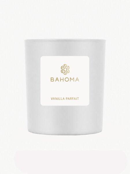 Świeca zapachowa Vanilla Parfait (śliwka, bursztyn, piżmo)