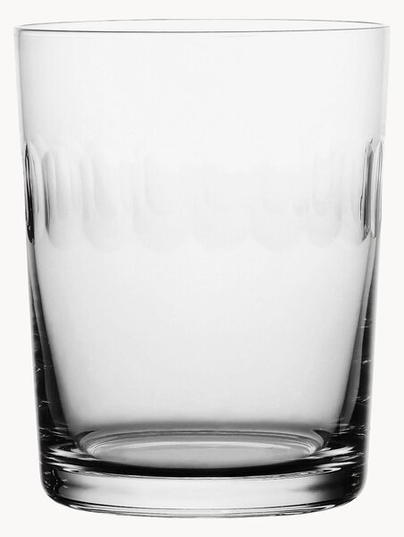 Komplet szklanek ze szkła dmuchanego Lens, 4 elem