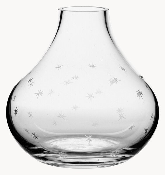 Wazon ze szkła dmuchanego Stars, W 11 cm