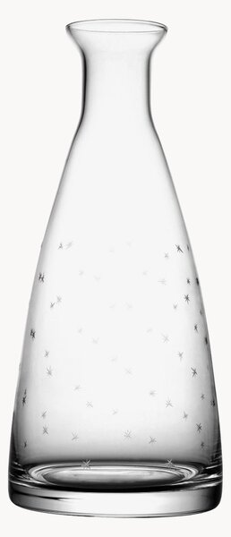 Karafka ze szkła dmuchanego Stars, 850 ml