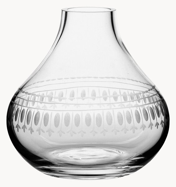 Wazon ze szkła dmuchanego Ovals, W 11 cm
