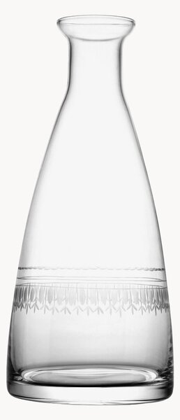 Karafka ze szkła dmuchanego Ovals, 850 ml