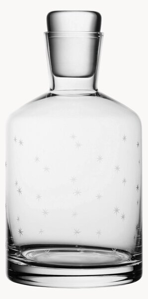 Dekanter ze szkła dmuchanego Stars, 800 ml