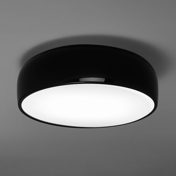 Lampa Sufitowa FLOS, SMITHFIELD, ściemnialny, czarny, salon, metal, design