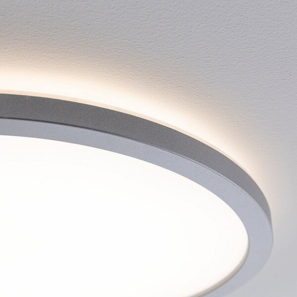Lampa Sufitowa Paulmann, Atria Shine, szary, salon, tworzywo sztuczne, nowoczesny