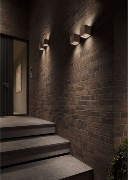 Zewnętrzna Lampa LIGHT-POINT, brąz rdzawy, taras, aluminium
