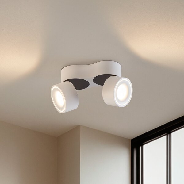 Lampa Sufitowa Arcchio, Rotari, ściemnialny, biały, przedpokój, aluminium, nowoczesny