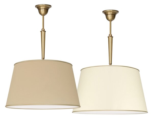 Lampa mosiężna z abażurem YA-S1C45