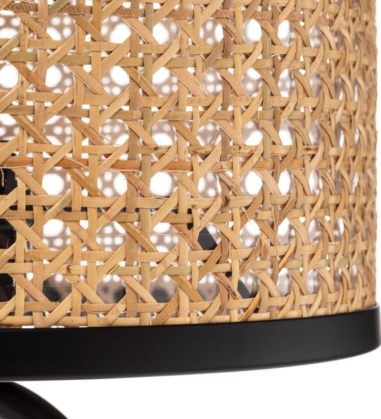Lampa stołowa Yaelle Lindby, jasne drewno, salon / jadalnia, drewno, skandynawski