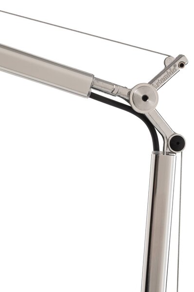 Artemide Lampa stołowa Tolomeo, aluminiowy / szary / cynkowy, biuro, aluminium, design