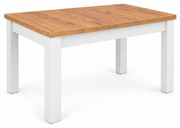 INSPIRO Stół rozkładany C-11 dąb Craft/biały 140–180 cm